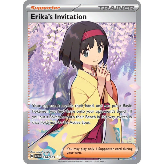 Image for Erika's Invitation (196/165) (MEW) - Pokemon