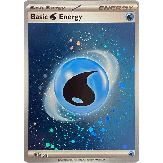 Image for Basic Water Energy (Cosmos Holo) (003) (SVI) - Pokemon