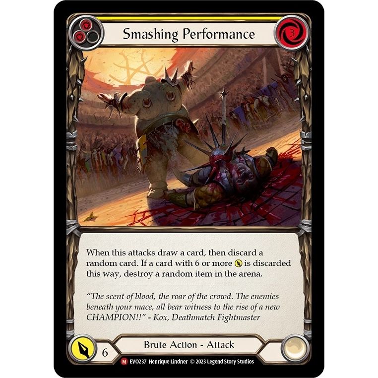 Image for Smashing Performance (EVO237) (EVO) - Flesh and Blood TCG