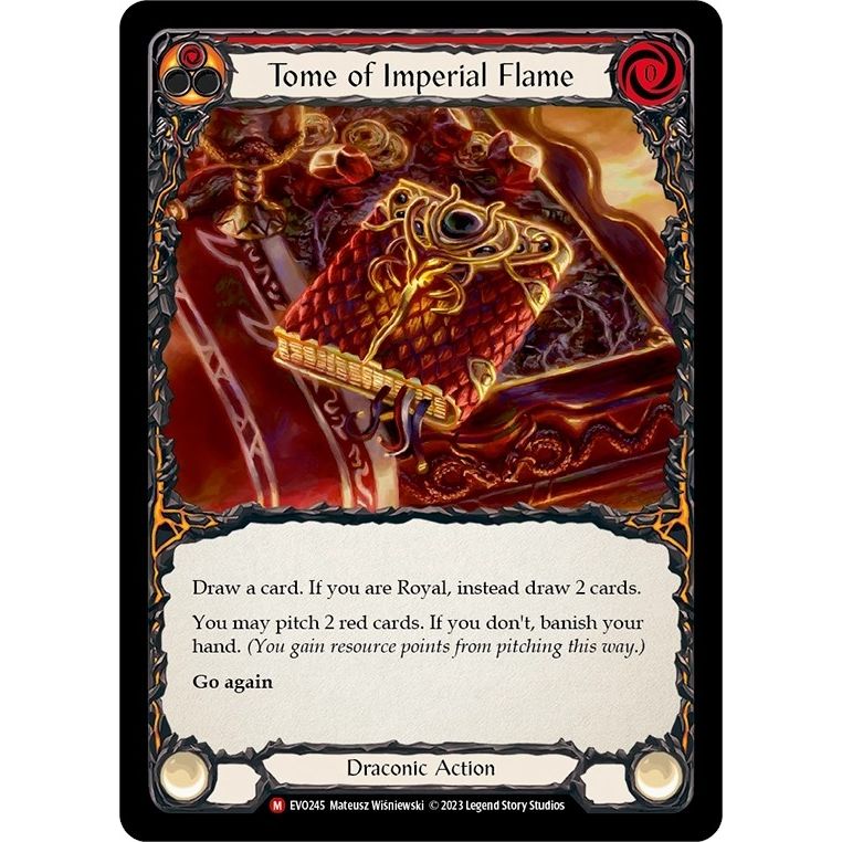 Image for Tome of Imperial Flame (EVO245) (EVO) - Flesh and Blood TCG