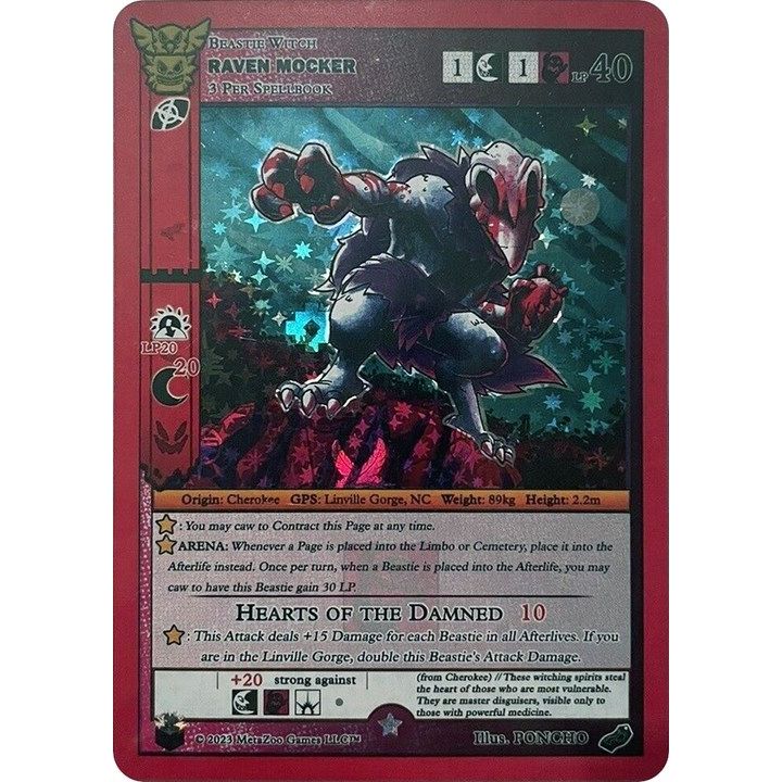 Image for Raven Mocker (Native Big Box Blister Promo) (MISC) - MetaZoo
