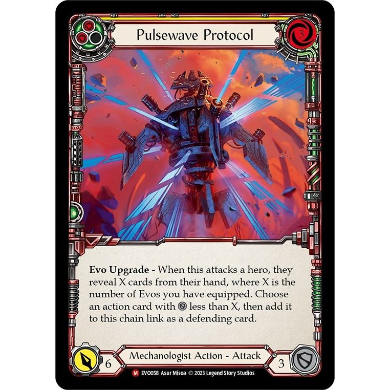 Image for Pulsewave Protocol (EVO058) (EVO) - Flesh and Blood TCG