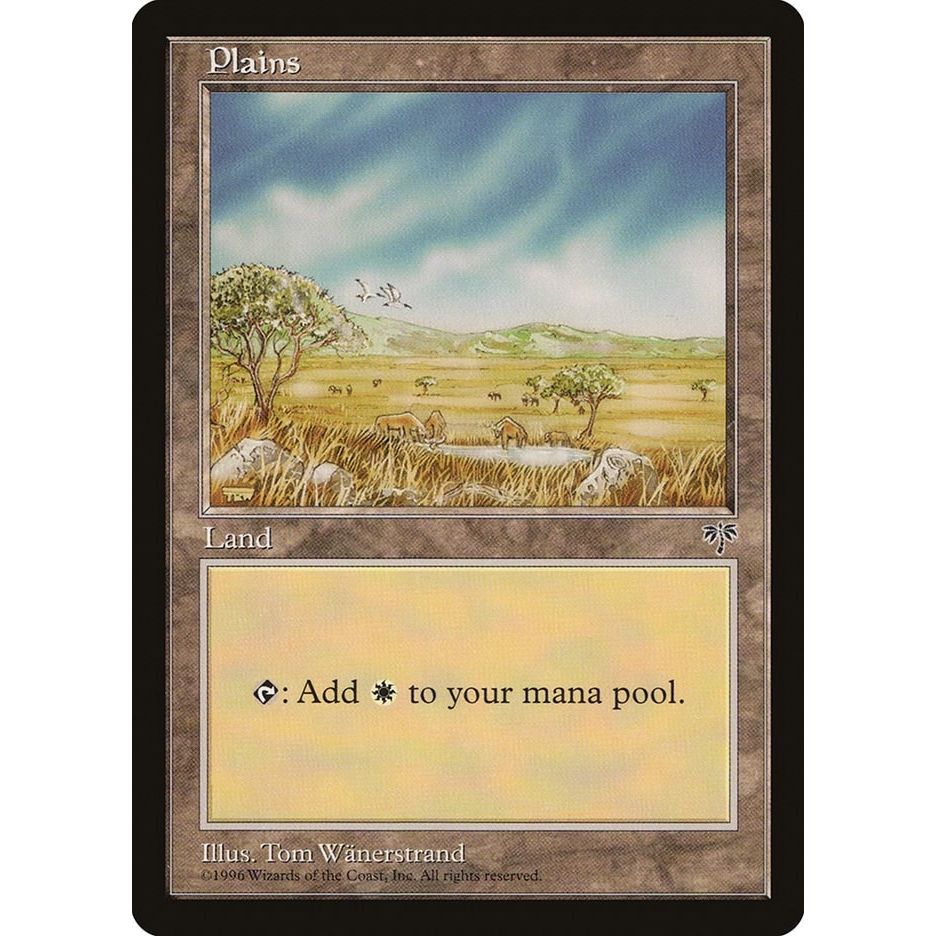 Image for Plains (Watering Hole) (MIR) - Magic: The Gathering