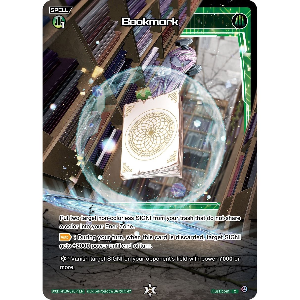 Image for Bookmark (Parallel Foil) (WXDi-P10-070P[EN]) (WXDi-P10) - WIXOSS