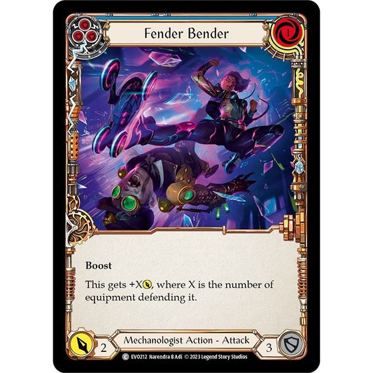 Image for Fender Bender (Blue) (EVO212) (EVO) - Flesh and Blood TCG
