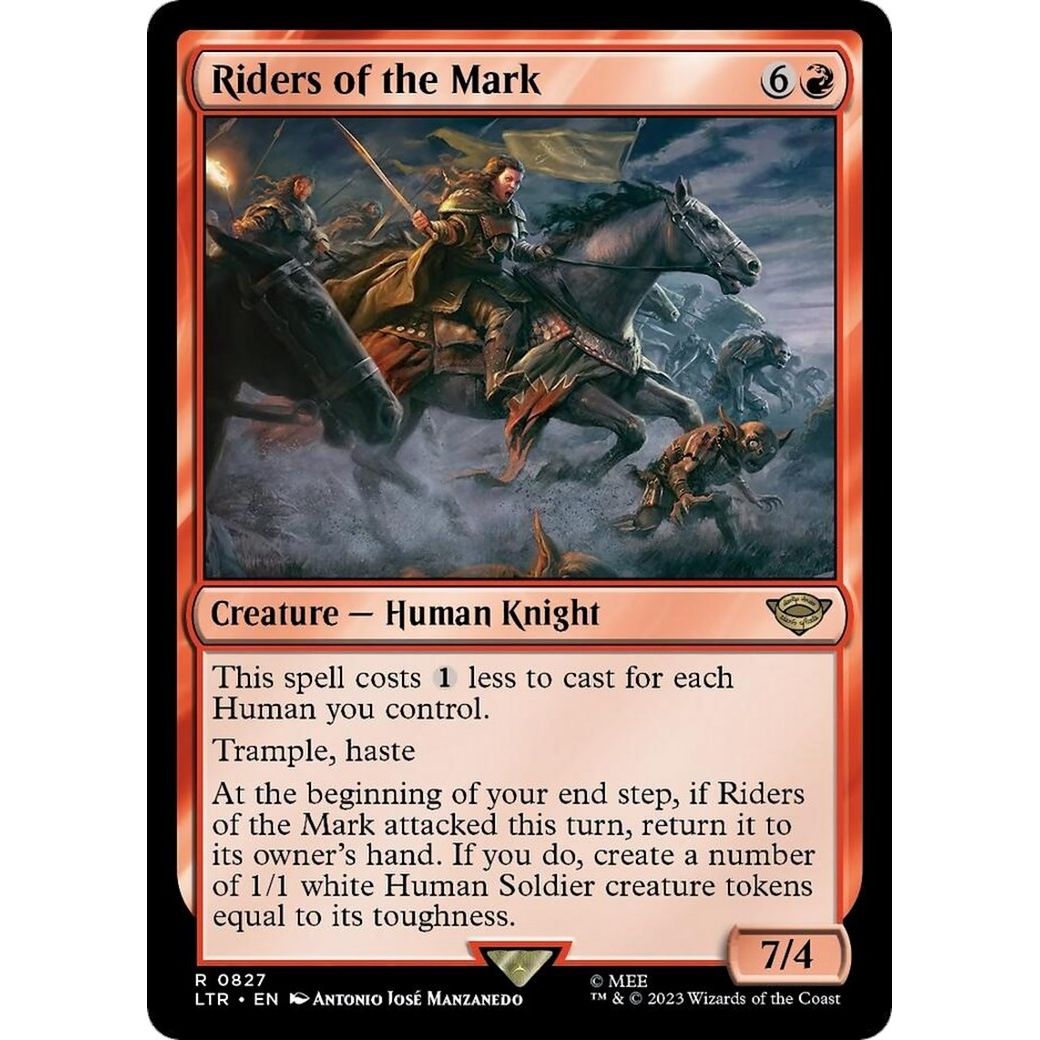 Image for Riders of the Mark (827) (LTR) - Magic: The Gathering