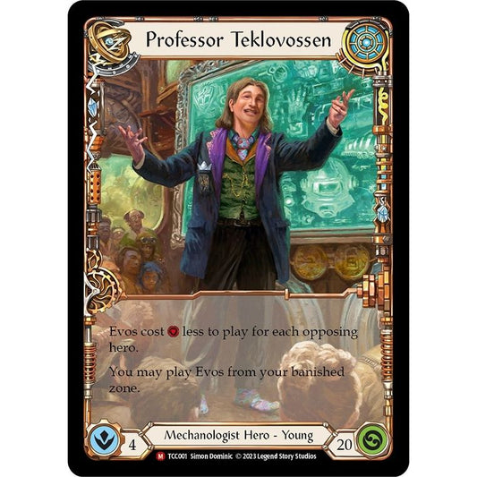 Image for Professor Teklovossen (TCC001) (TCC) - Flesh and Blood TCG
