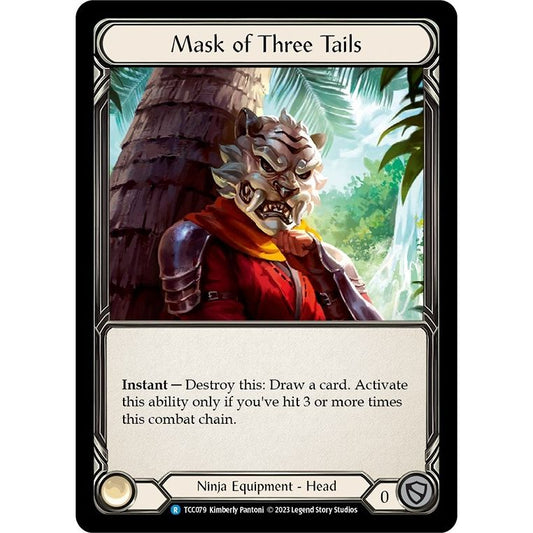 Image for Mask of Three Tails (TCC079) (TCC) - Flesh and Blood TCG