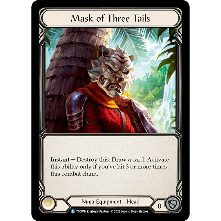 Image for Mask of Three Tails (TCC079) (TCC) - Flesh and Blood TCG
