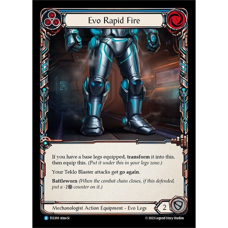 Image for Evo Rapid Fire (TCC010) (TCC) - Flesh and Blood TCG