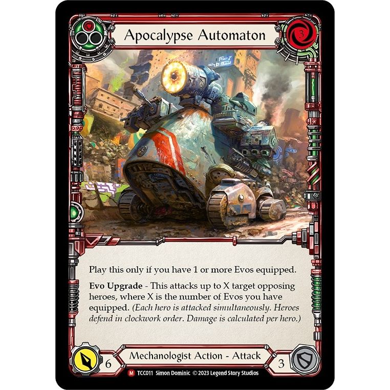 Image for Apocalypse Automaton (TCC011) (TCC) - Flesh and Blood TCG
