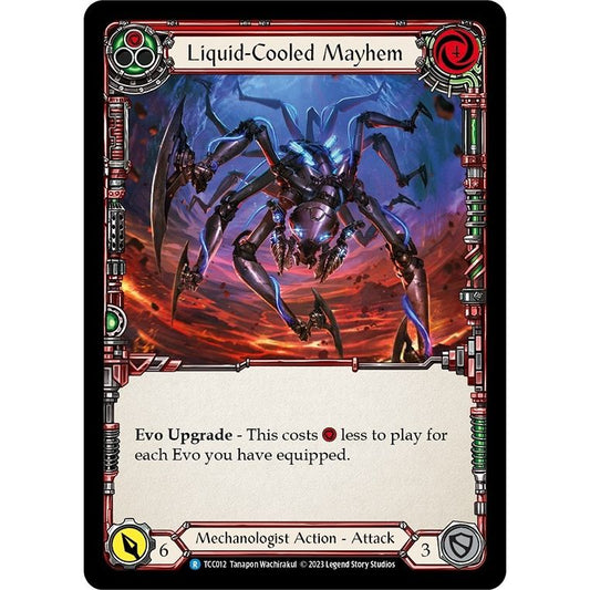 Image for Liquid-Cooled Mayhem (Red) (TCC012) (TCC) - Flesh and Blood TCG