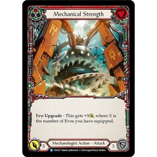 Image for Mechanical Strength (Red) (TCC013) (TCC) - Flesh and Blood TCG