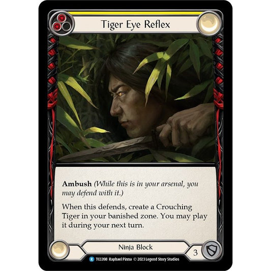 Image for Tiger Eye Reflex (Yellow) (TCC098) (TCC) - Flesh and Blood TCG