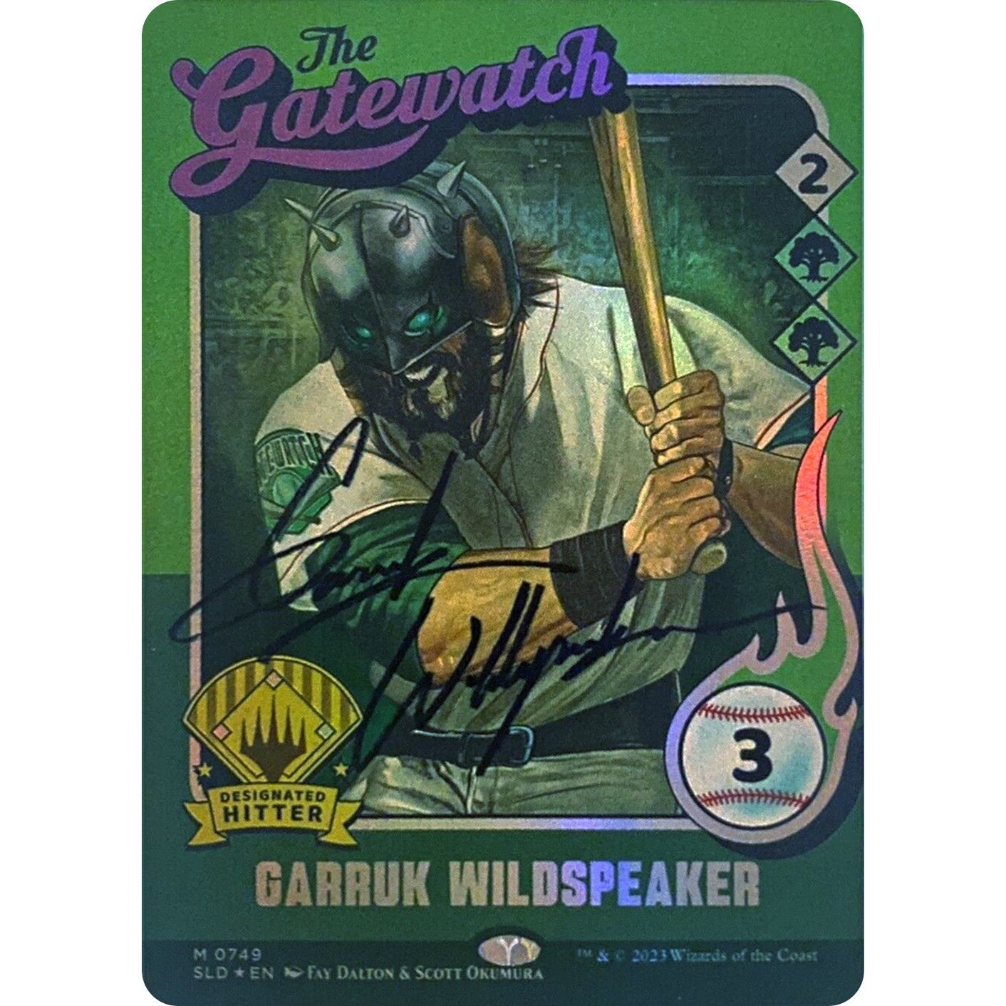 Image for Garruk Wildspeaker (749) (Autographed) (749) (SLD) - Magic: The Gathering