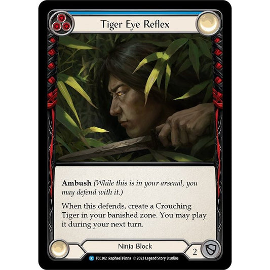 Image for Tiger Eye Reflex (Blue) (TCC102) (TCC) - Flesh and Blood TCG