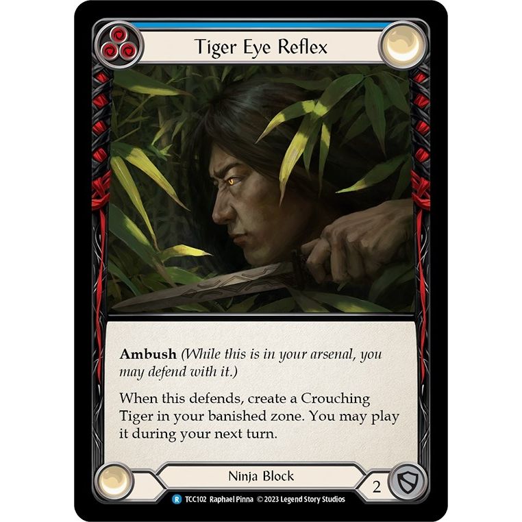 Image for Tiger Eye Reflex (Blue) (TCC102) (TCC) - Flesh and Blood TCG