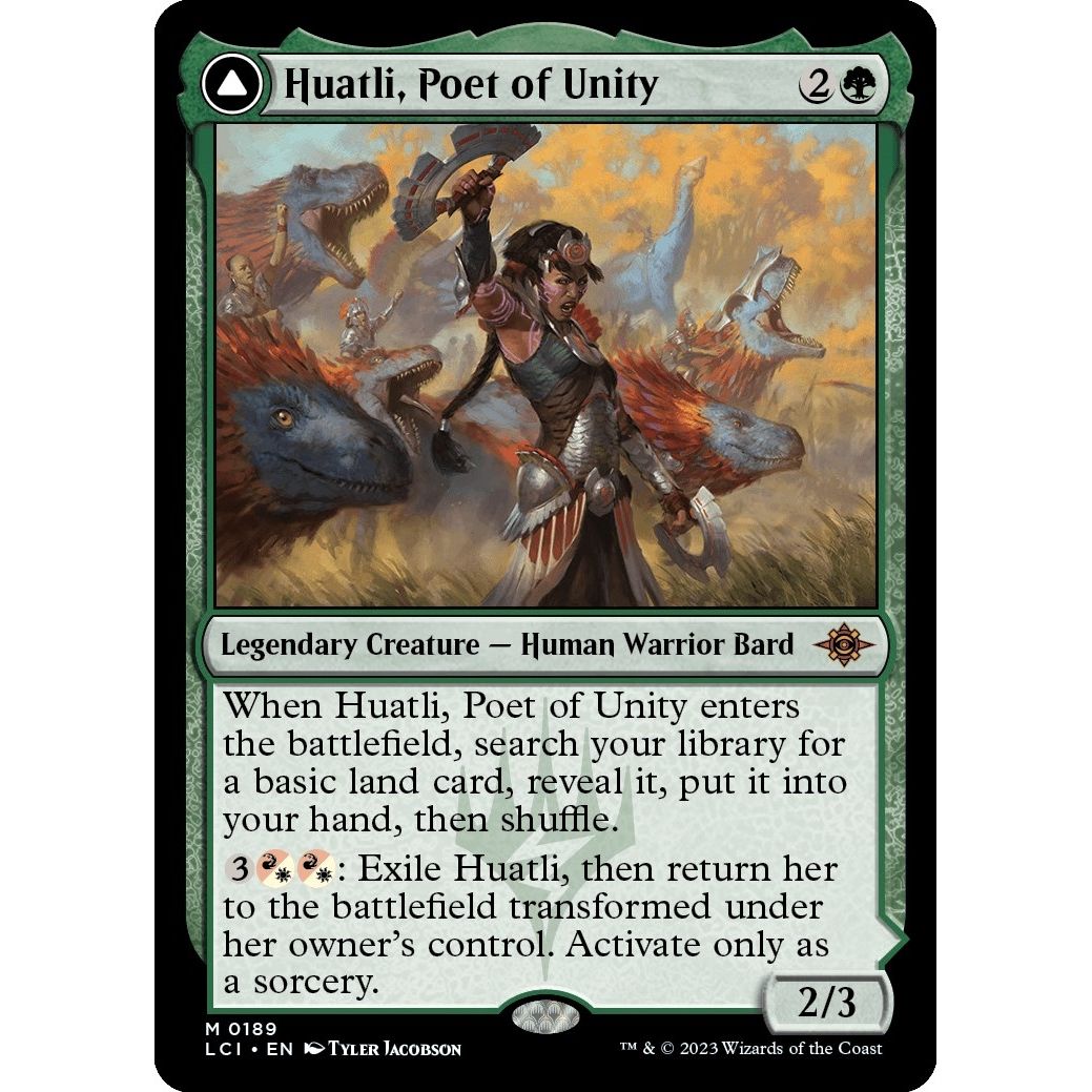 Image for Huatli, Poet of Unity (189) (LCI) - Magic: The Gathering