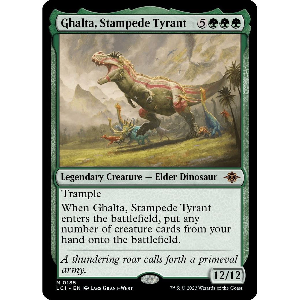 Image for Ghalta, Stampede Tyrant (185) (LCI) - Magic: The Gathering