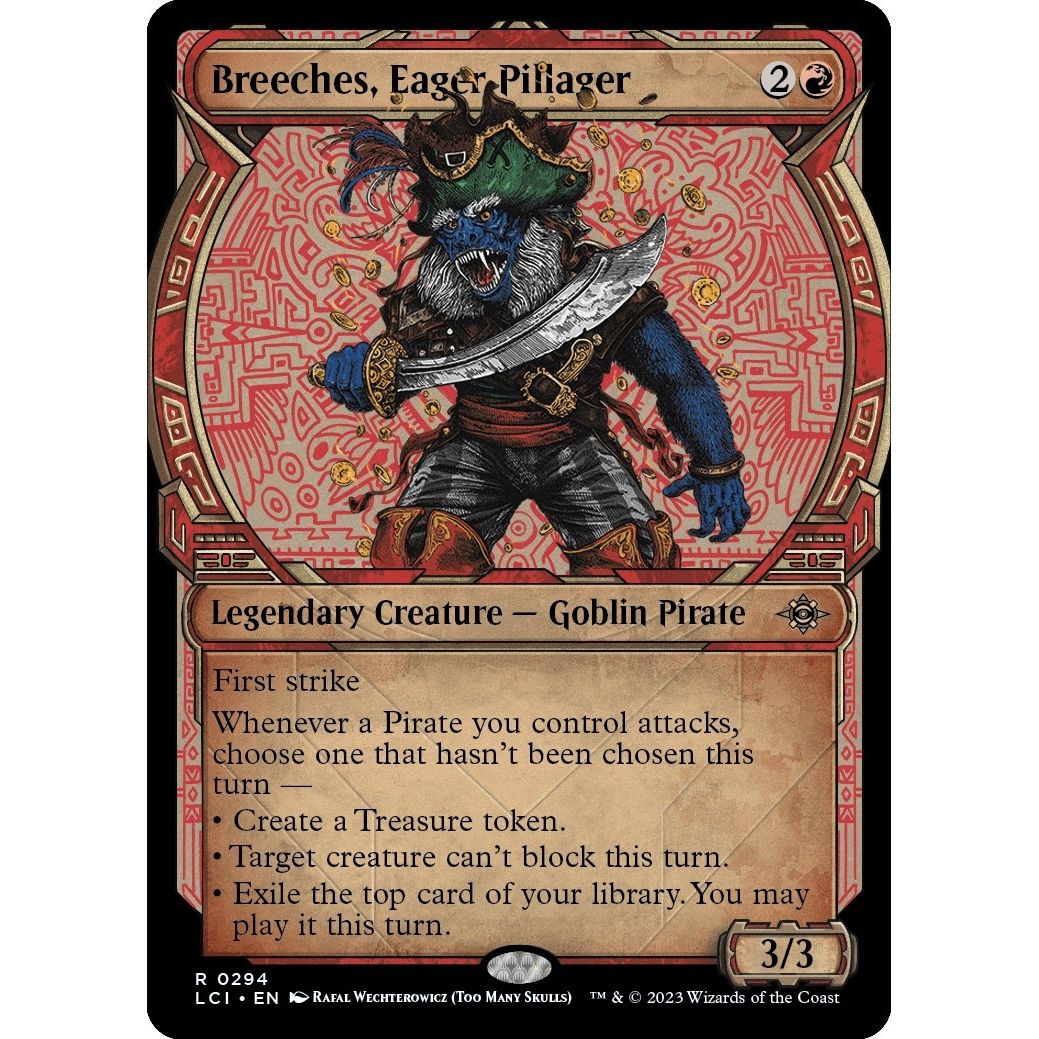 Image for Breeches, Eager Pillager (Showcase) (294) (LCI) - Magic: The Gathering