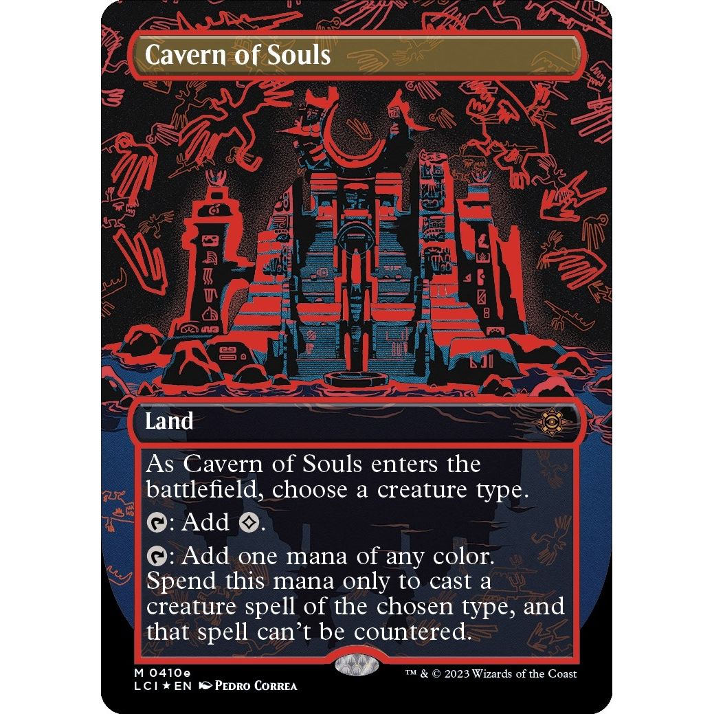 Image for Cavern of Souls (0410e) (Borderless) (410e) (LCI) - Magic: The Gathering