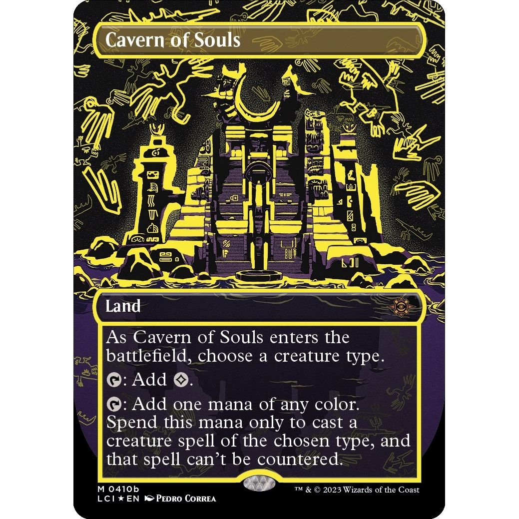 Image for Cavern of Souls (Neon Yellow) (410b) (WPN) - Magic: The Gathering