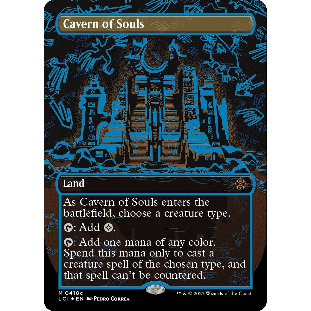 Image for Cavern of Souls (0410c) (Borderless) (410c) (LCI) - Magic: The Gathering