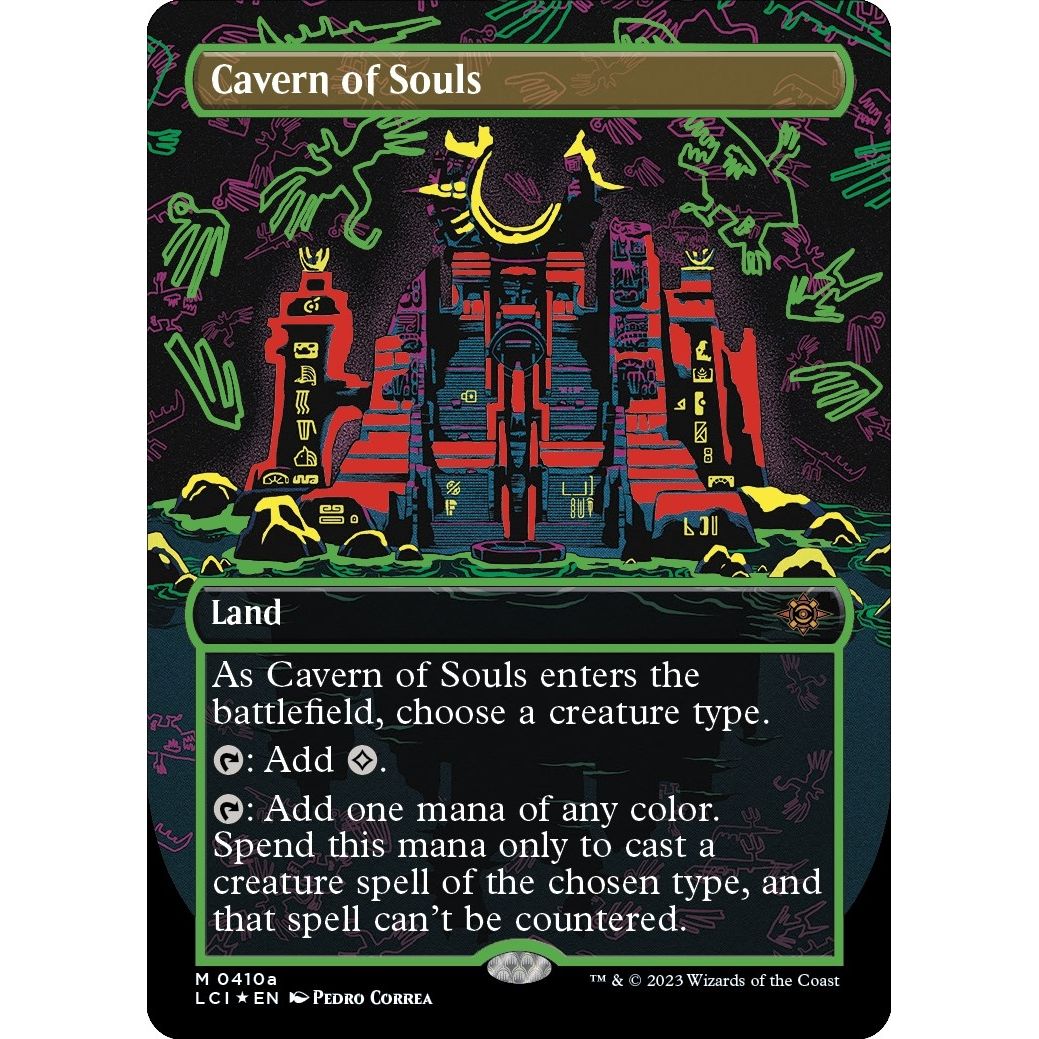 Image for Cavern of Souls (0410a) (Borderless) (410a) (LCI) - Magic: The Gathering