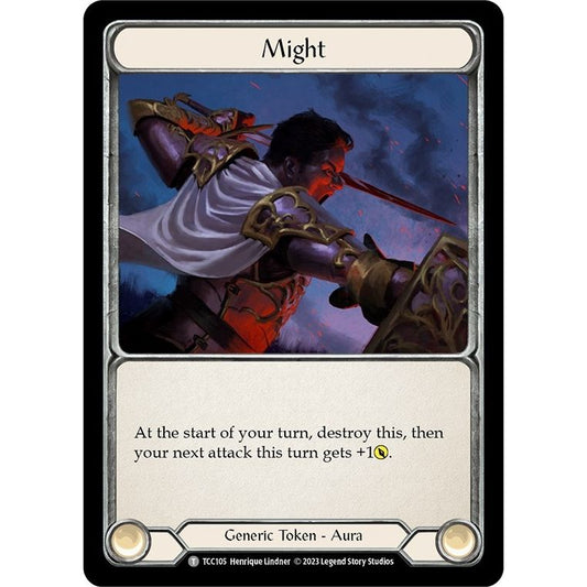 Image for Might (Blue) (TCC105) (TCC) - Flesh and Blood TCG