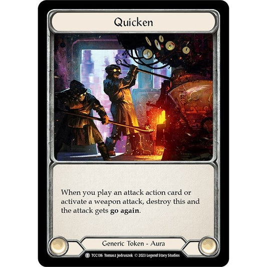 Image for Quicken (TCC106) (TCC) - Flesh and Blood TCG