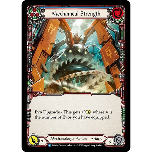 Image for Mechanical Strength (Blue) (TCC024) (TCC) - Flesh and Blood TCG