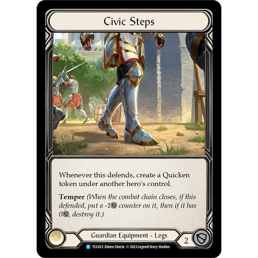 Image for Civic Steps (TCC033) (TCC) - Flesh and Blood TCG