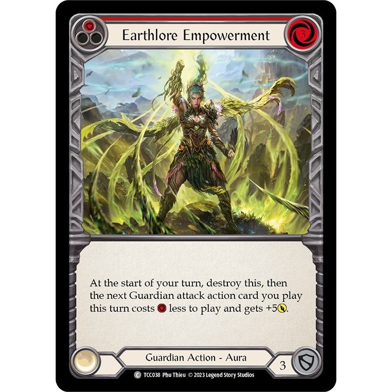 Image for Earthlore Empowerment (Red) (TCC038) (TCC) - Flesh and Blood TCG