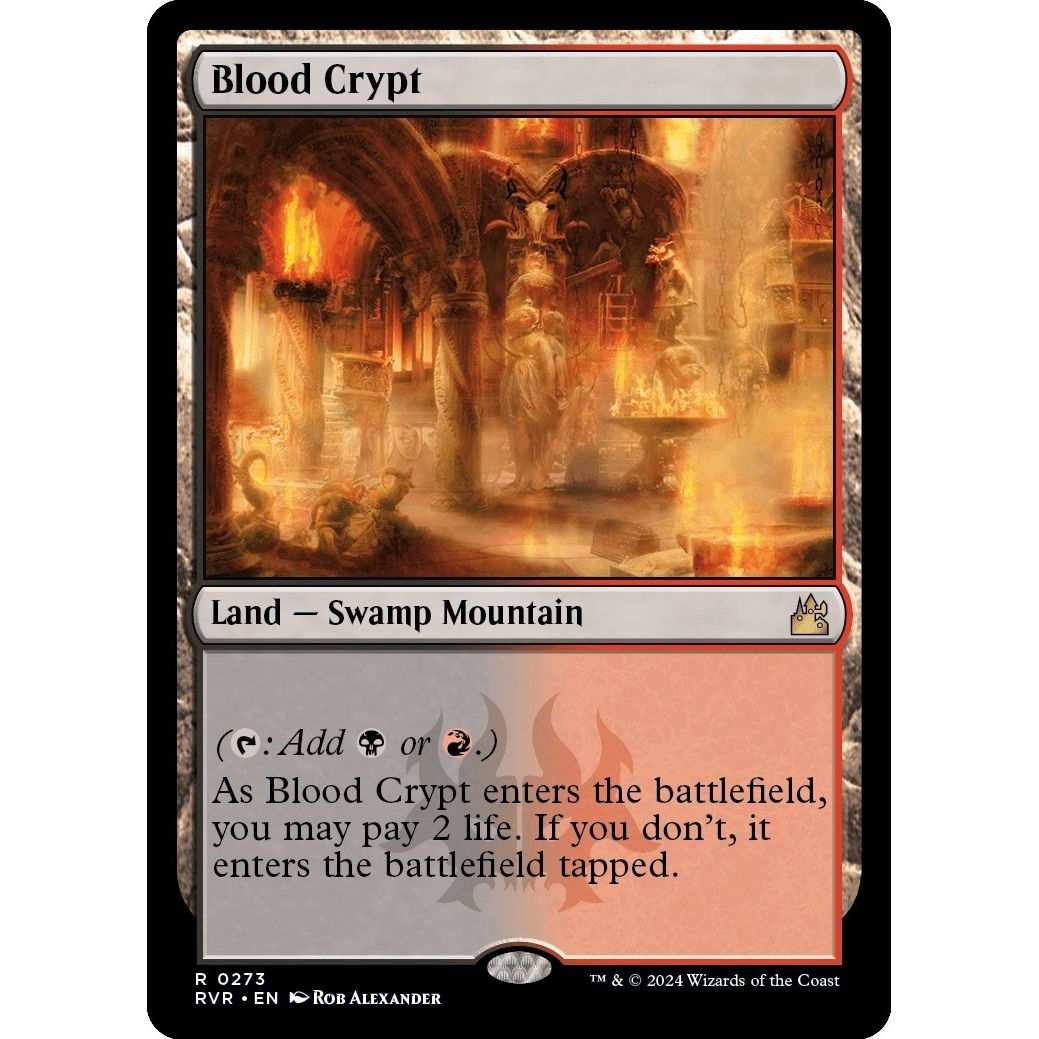 Image for Blood Crypt (273) (RVR) - Magic: The Gathering