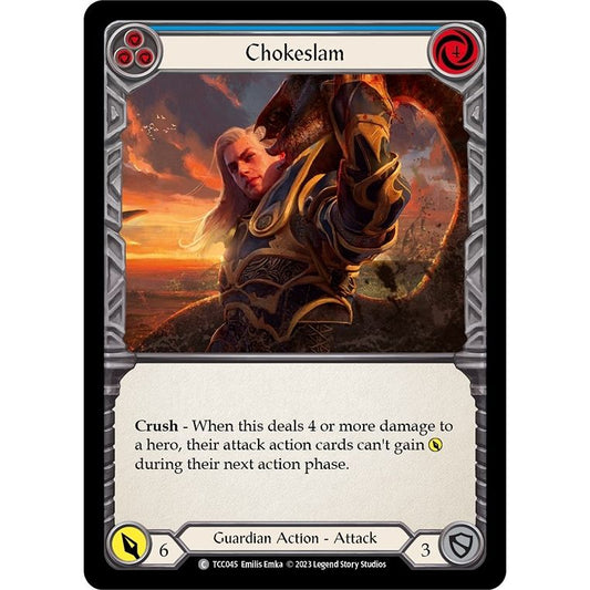 Image for Chokeslam (Blue) (TCC045) (TCC) - Flesh and Blood TCG