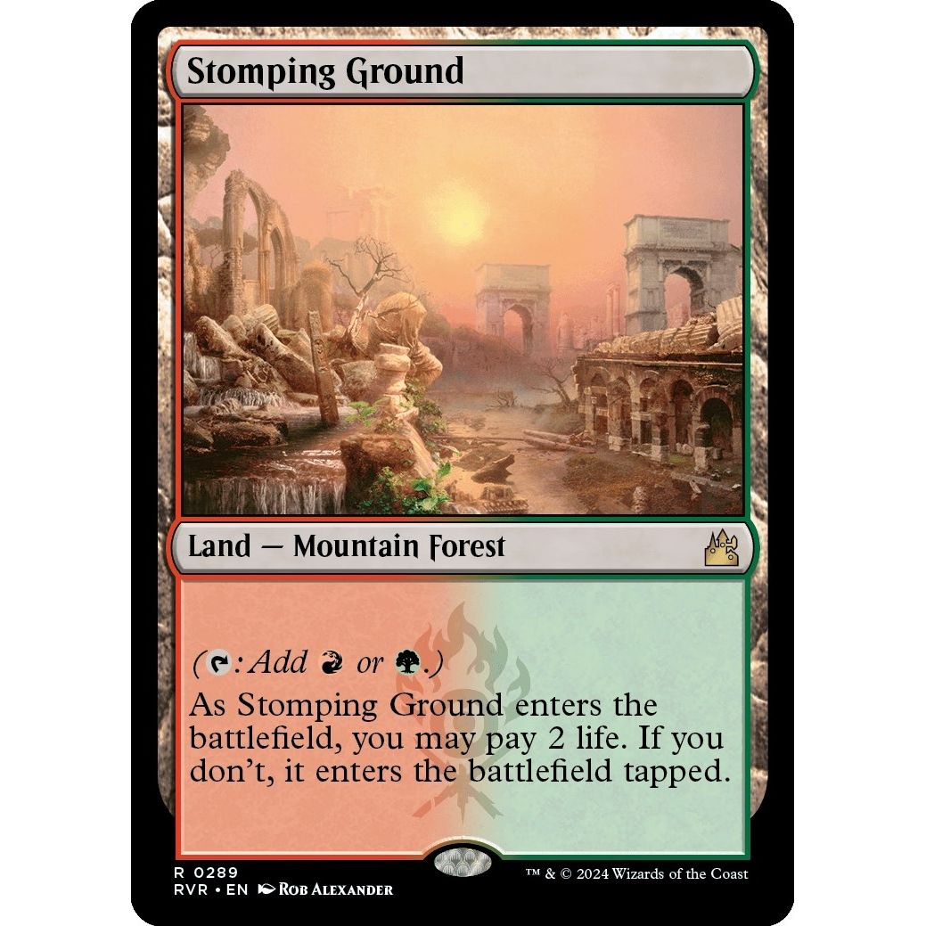 Image for Stomping Ground (289) (RVR) - Magic: The Gathering