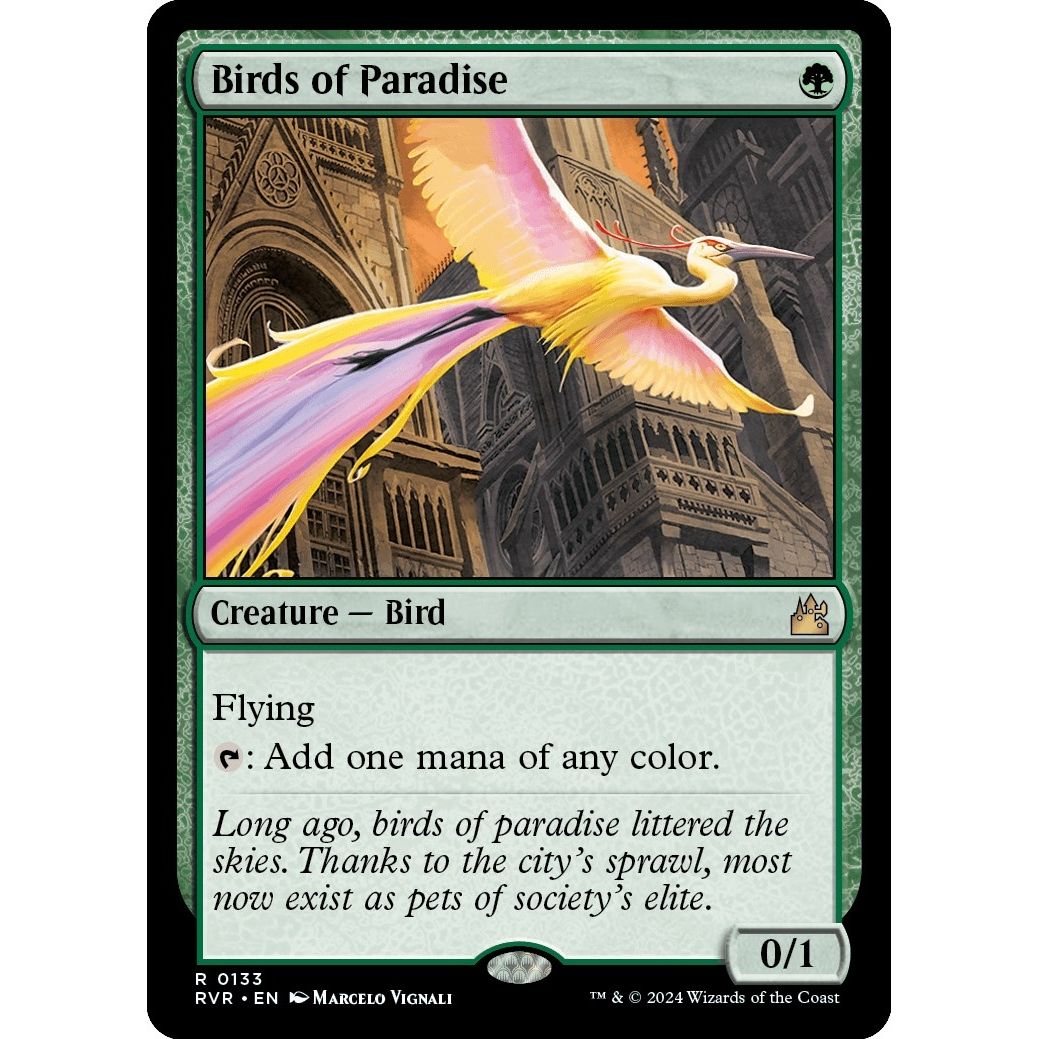 Image for Birds of Paradise (133) (RVR) - Magic: The Gathering