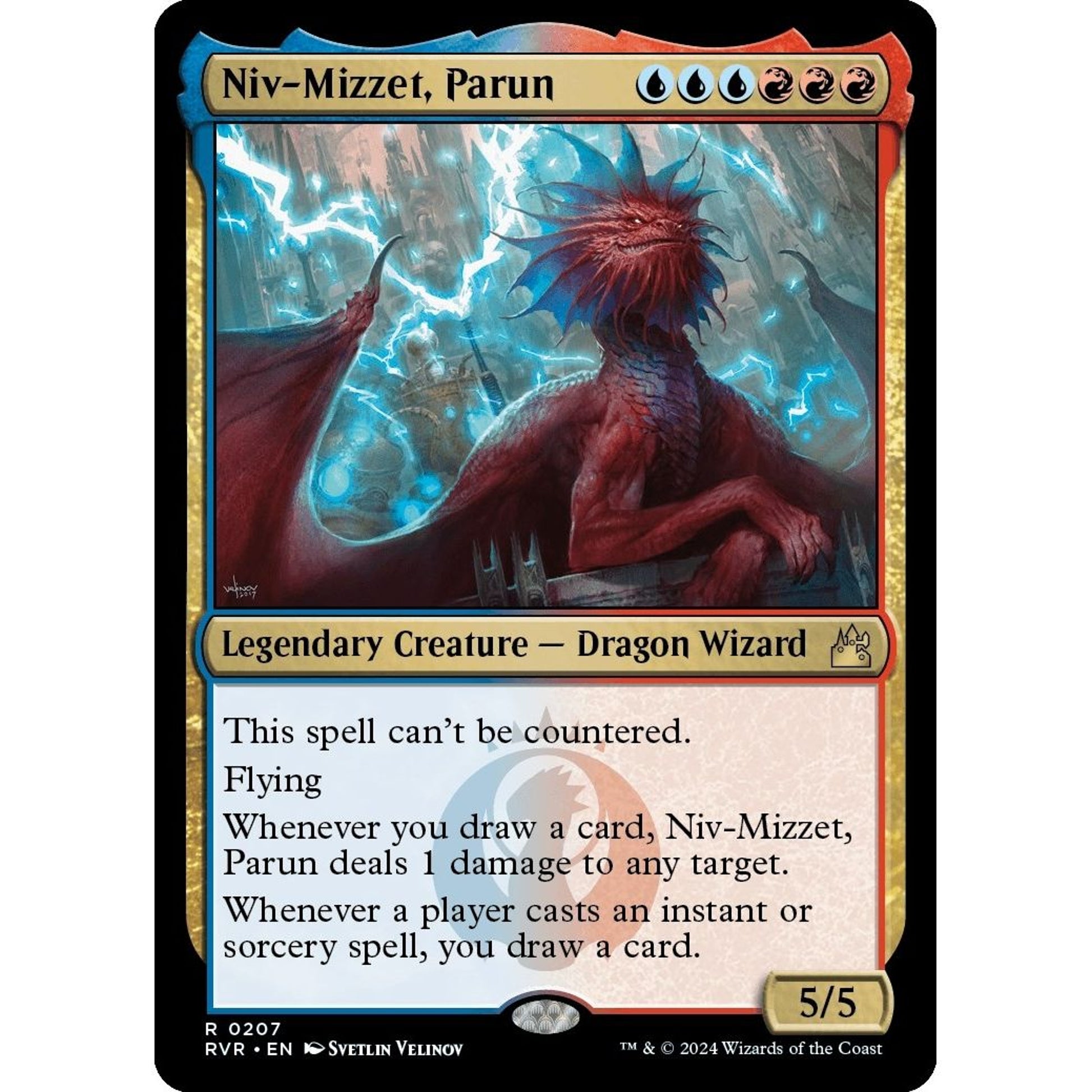 Image for Niv-Mizzet, Parun (207) (RVR) - Magic: The Gathering