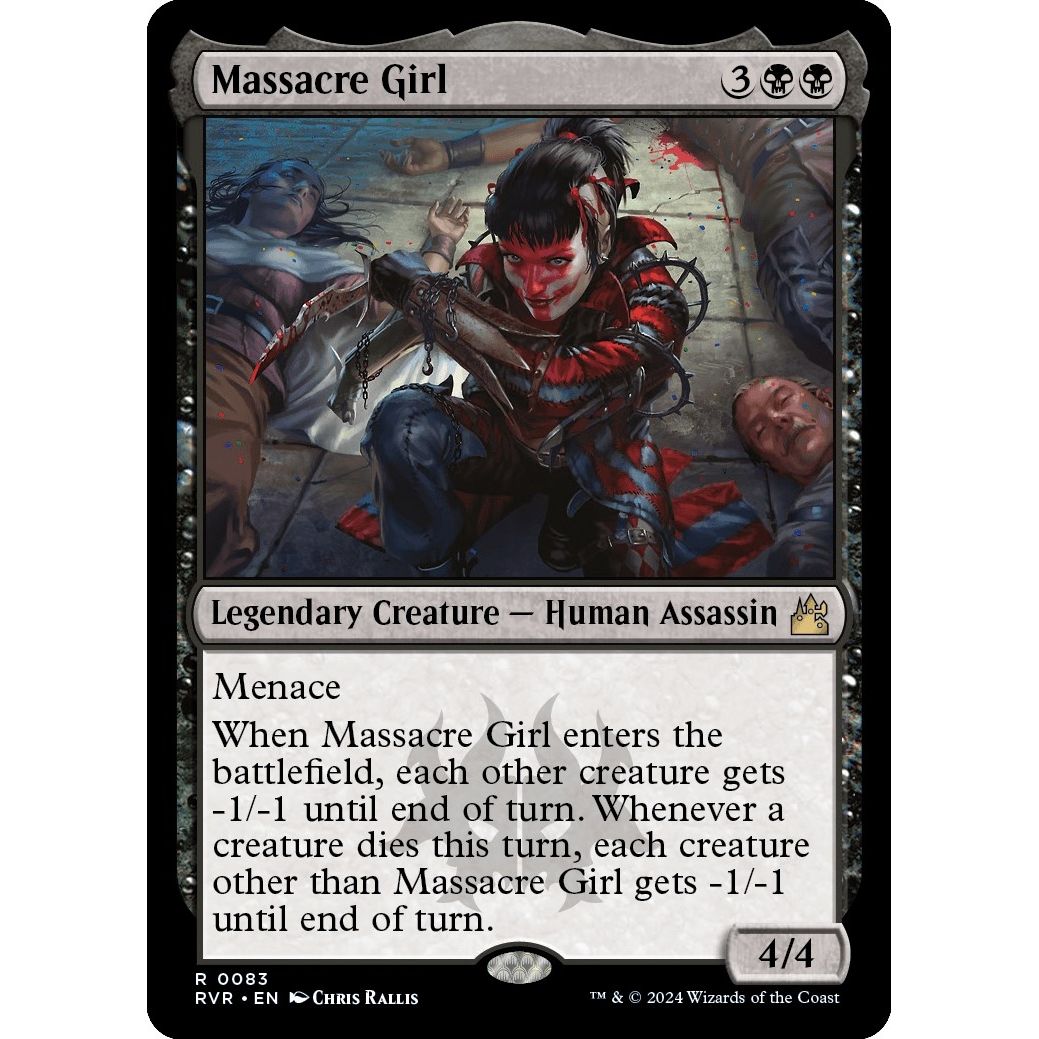 Image for Massacre Girl (83) (RVR) - Magic: The Gathering