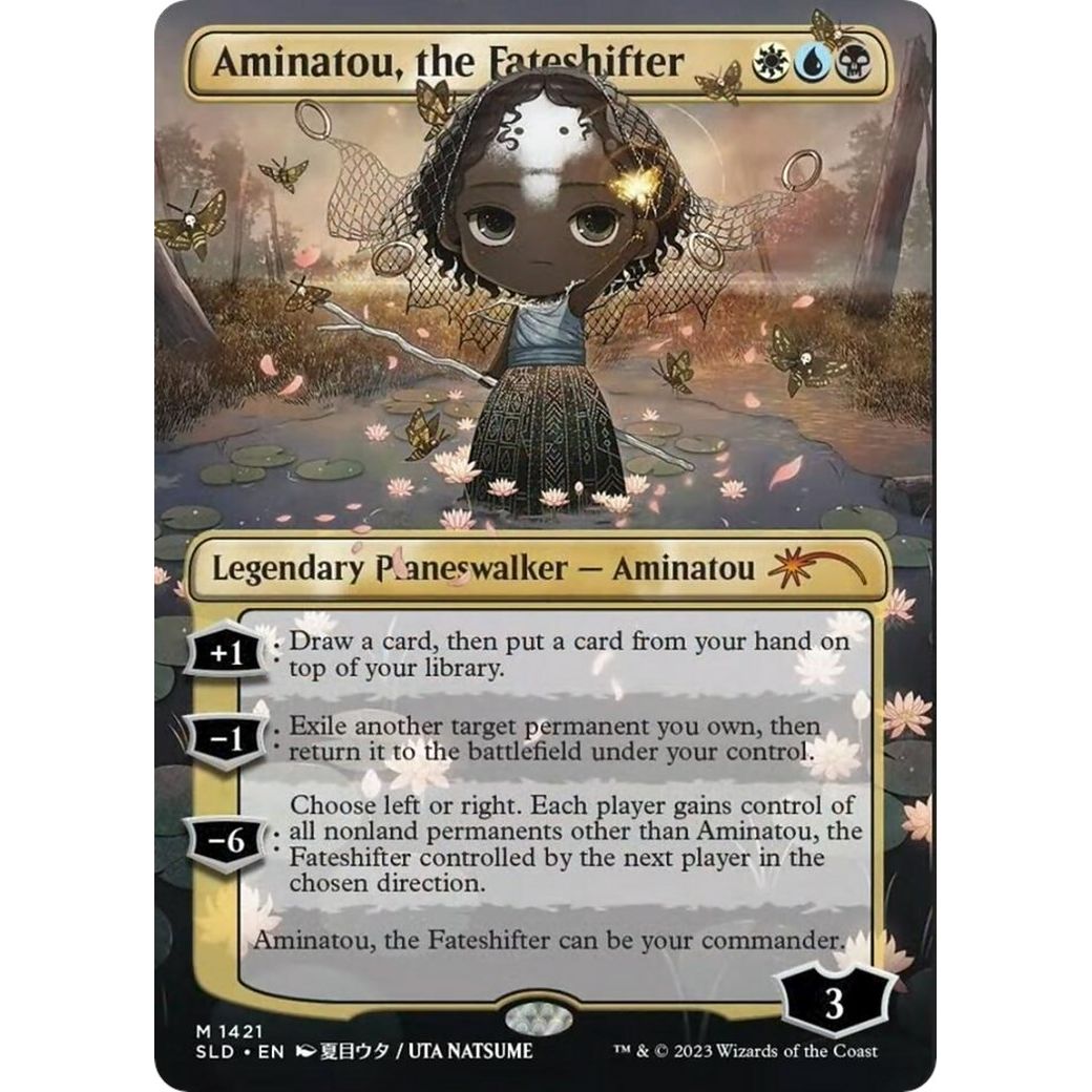 Image for Aminatou, the Fateshifter (1421) (SLD) - Magic: The Gathering