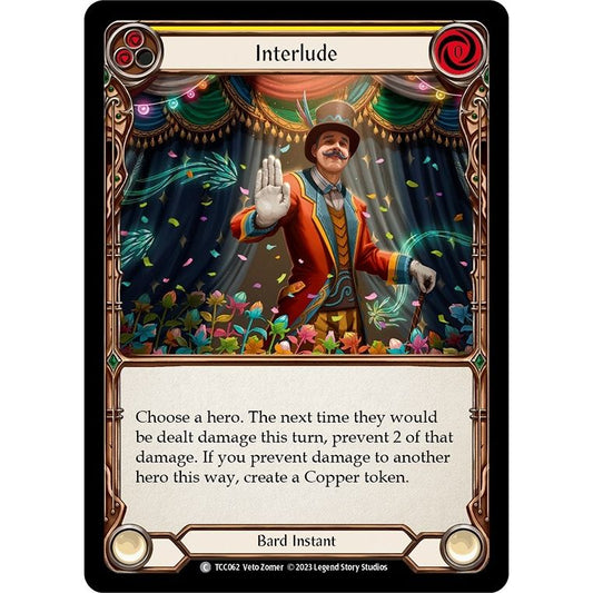 Image for Interlude (Yellow) (TCC062) (TCC) - Flesh and Blood TCG