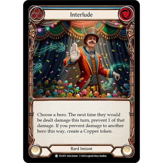 Image for Interlude (Blue) (TCC075) (TCC) - Flesh and Blood TCG