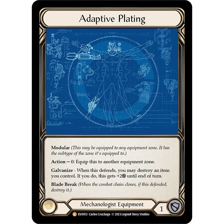 Image for Adaptive Plating (EVO013) (EVO) - Flesh and Blood TCG