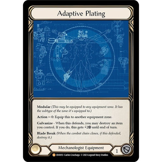 Image for Adaptive Plating (EVO013) (EVO) - Flesh and Blood TCG