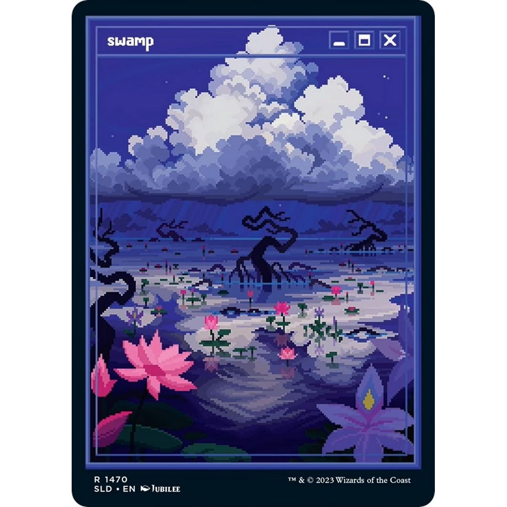 Image for Swamp (1470) (1470) (SLD) - Magic: The Gathering