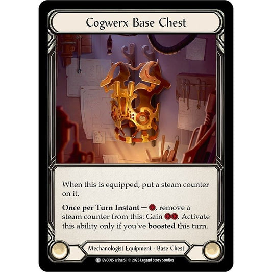 Image for Cogwerx Base Chest (EVO015) (EVO) - Flesh and Blood TCG