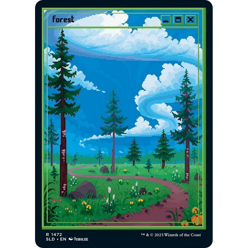 Image for Forest (1472) (1472) (SLD) - Magic: The Gathering