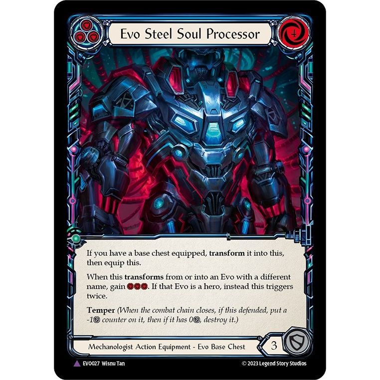 Image for Evo Steel Soul Processor (Marvel) (EVO027) (EVO) - Flesh and Blood TCG
