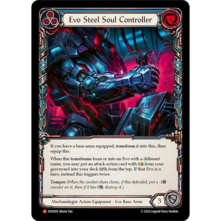 Image for Evo Steel Soul Controller (EVO028) (EVO) - Flesh and Blood TCG