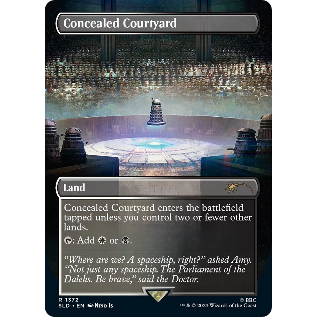 Image for Concealed Courtyard (1372) (SLD) - Magic: The Gathering